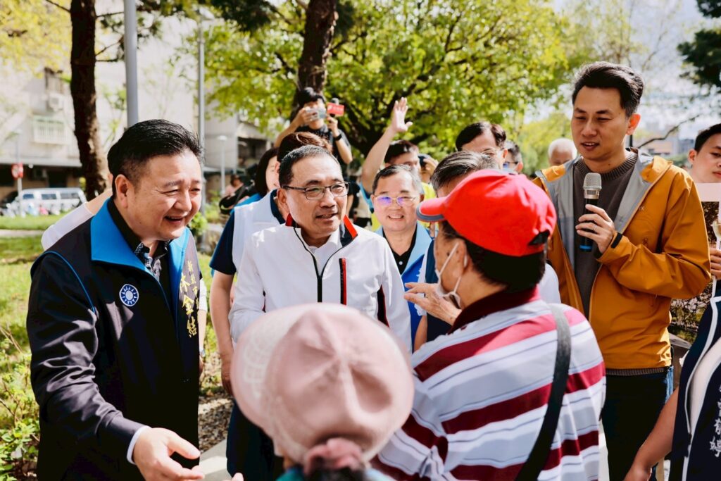 新北市長侯友宜視察土城員和人本通行改善工程進度 預計年底完工 新北市長侯友宜視察土城員和人本通行改善工程進度 預計年底完工