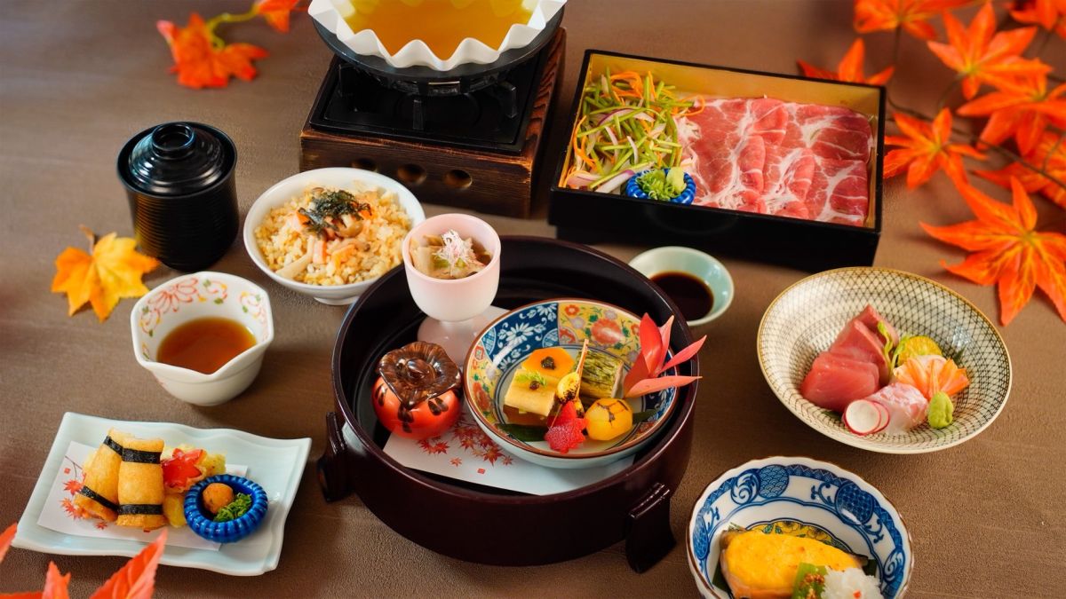 圖／Q4 的聚餐，消費者更在意「體面度、料理品質與價格可控性」，莞固和食推出的期間限定套餐「柔御膳」，便在這波趨勢中快速走紅。（莞固和食 提供）