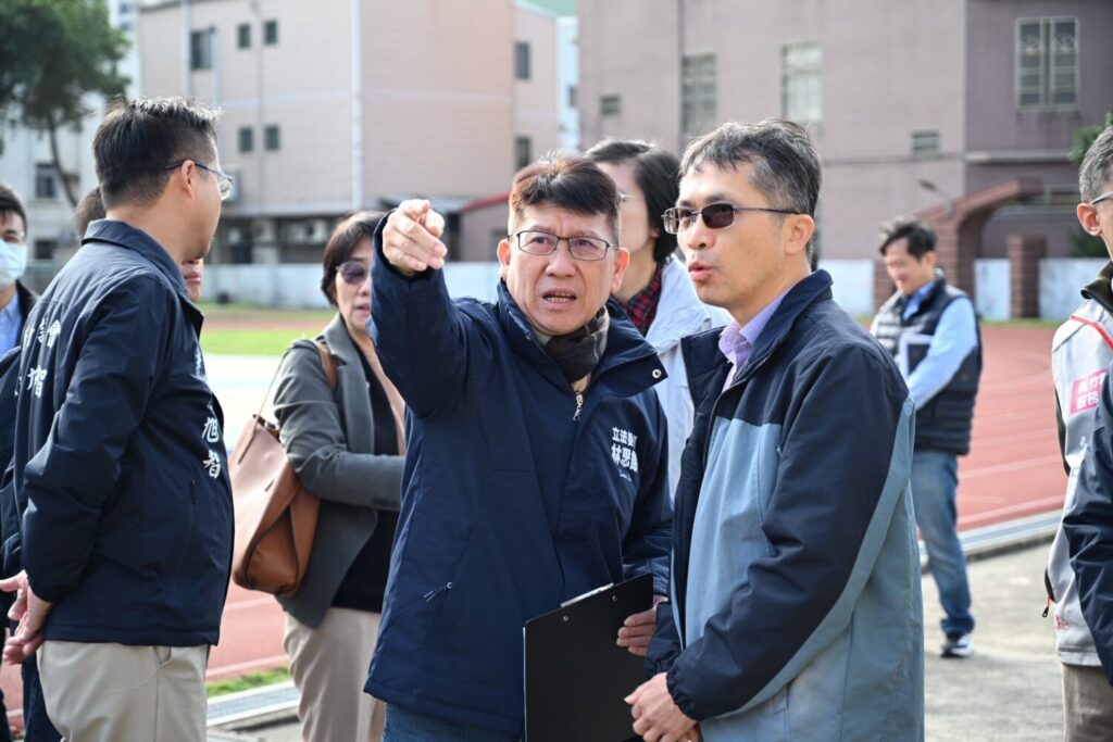 立院財委會赴新竹縣考察校園建設 林思銘:「逆少子化」更要強化教育投資 立院財委會赴新竹縣考察校園建設 林思銘:「逆少子化」更要強化教育投資