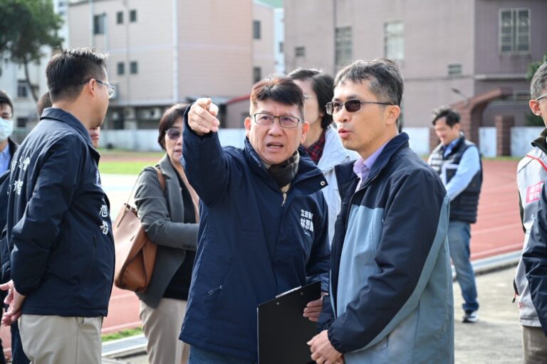 立院財委會赴新竹縣考察校園建設 林思銘：「逆少子化」更要強化教育投資