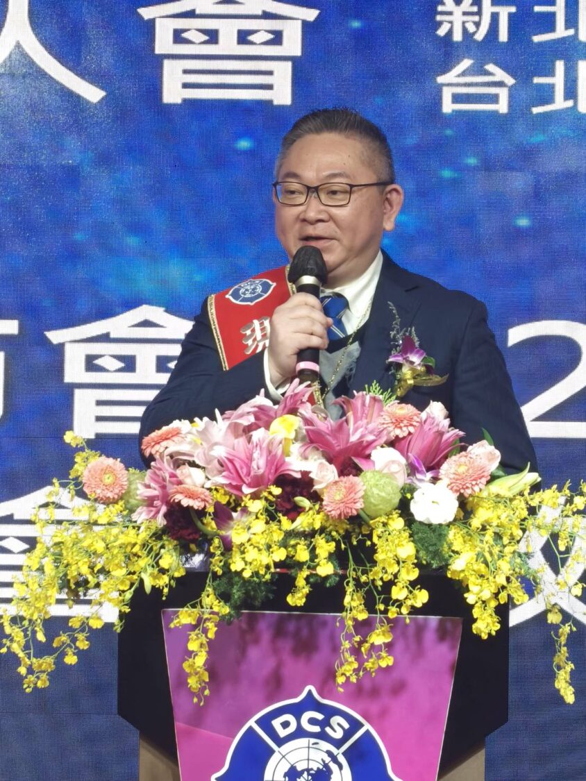 謝振維接掌國際傑人會新北市會 徐若瑄榮獲「榮譽會友」傳遞平安祝福 新任會長謝振維過去為媒體人出身,後成功轉型投入商業領域,長年累積豐厚人脈與公共事務經驗。(記者翻攝)