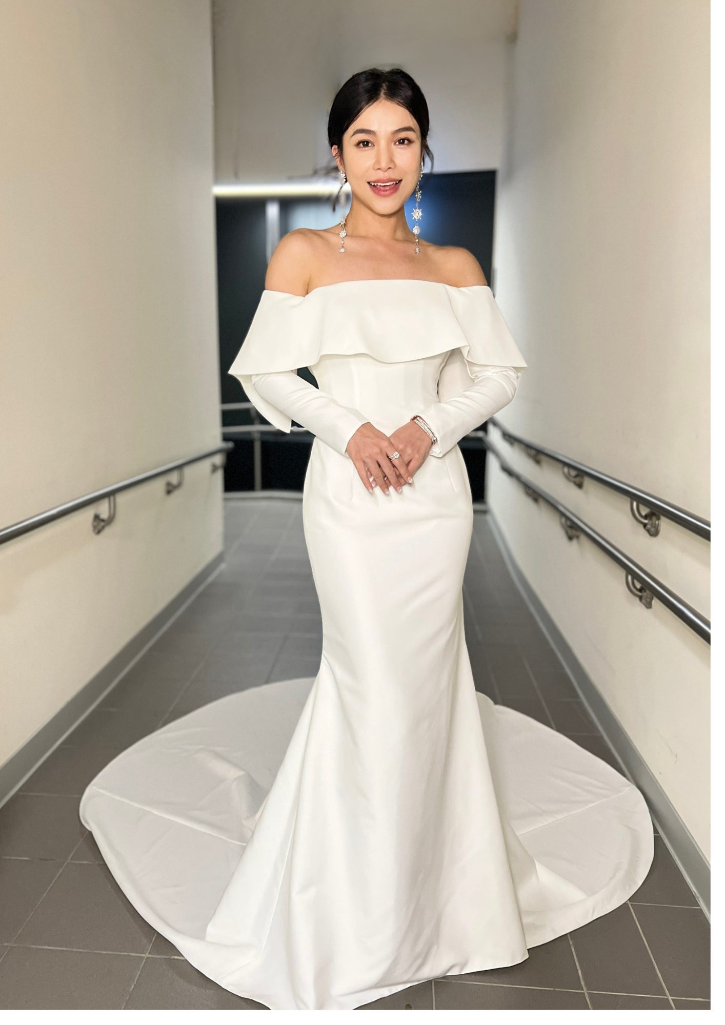 林芯儀化身白色歌姬 壓軸登上 IFBB PRO 亞錦賽舞台演唱