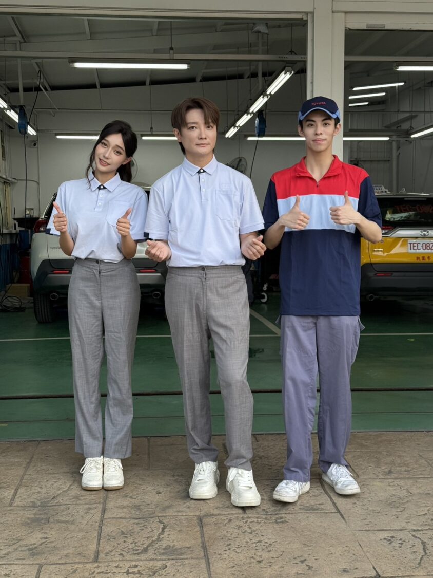 左起-夏娜、阿沁、陳任佑。(圖/九日影業 提供)