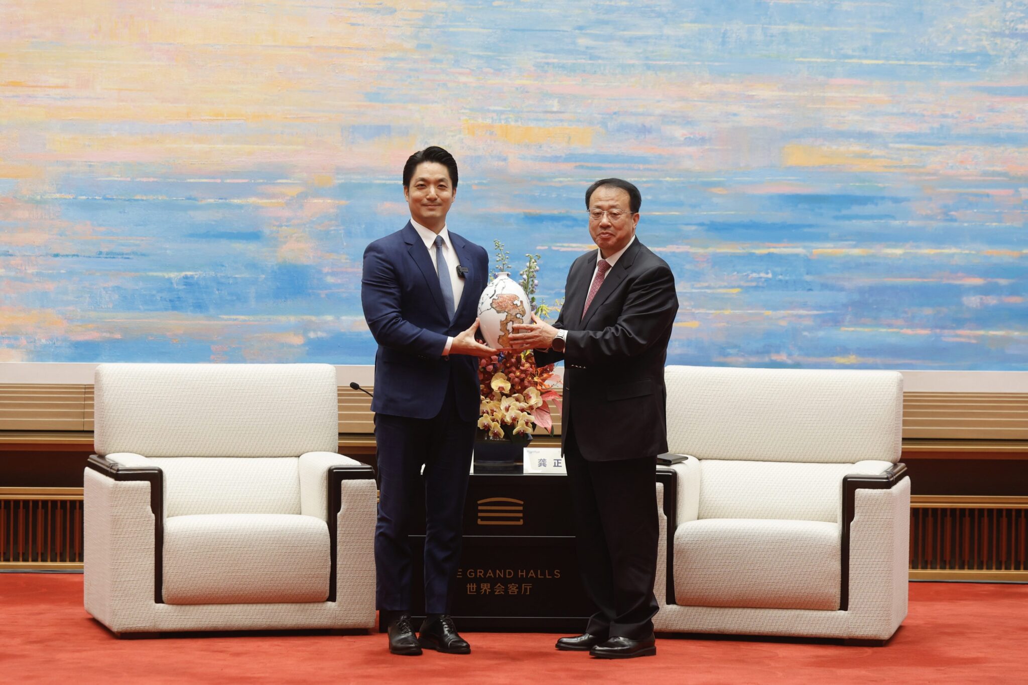 蔣萬安赴上海臺北城市論壇 簽署交流合作備忘錄 蔣萬安赴上海臺北城市論壇 簽署交流合作備忘錄