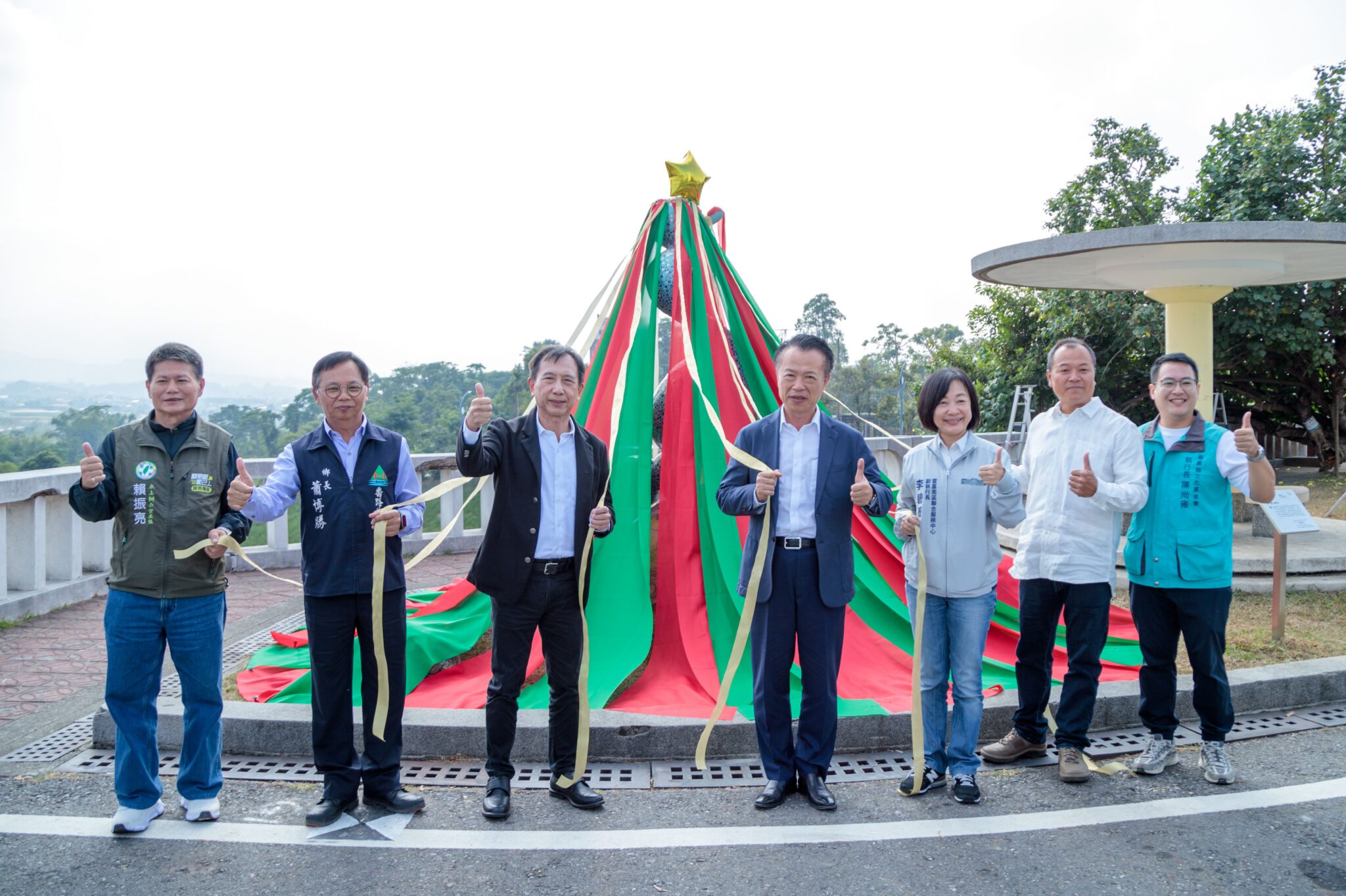 嘉義縣仁義潭全新地標「樂山樂水」揭幕 青銀世代共創家鄉記憶 嘉義縣仁義潭全新地標「樂山樂水」揭幕 青銀世代共創家鄉記憶