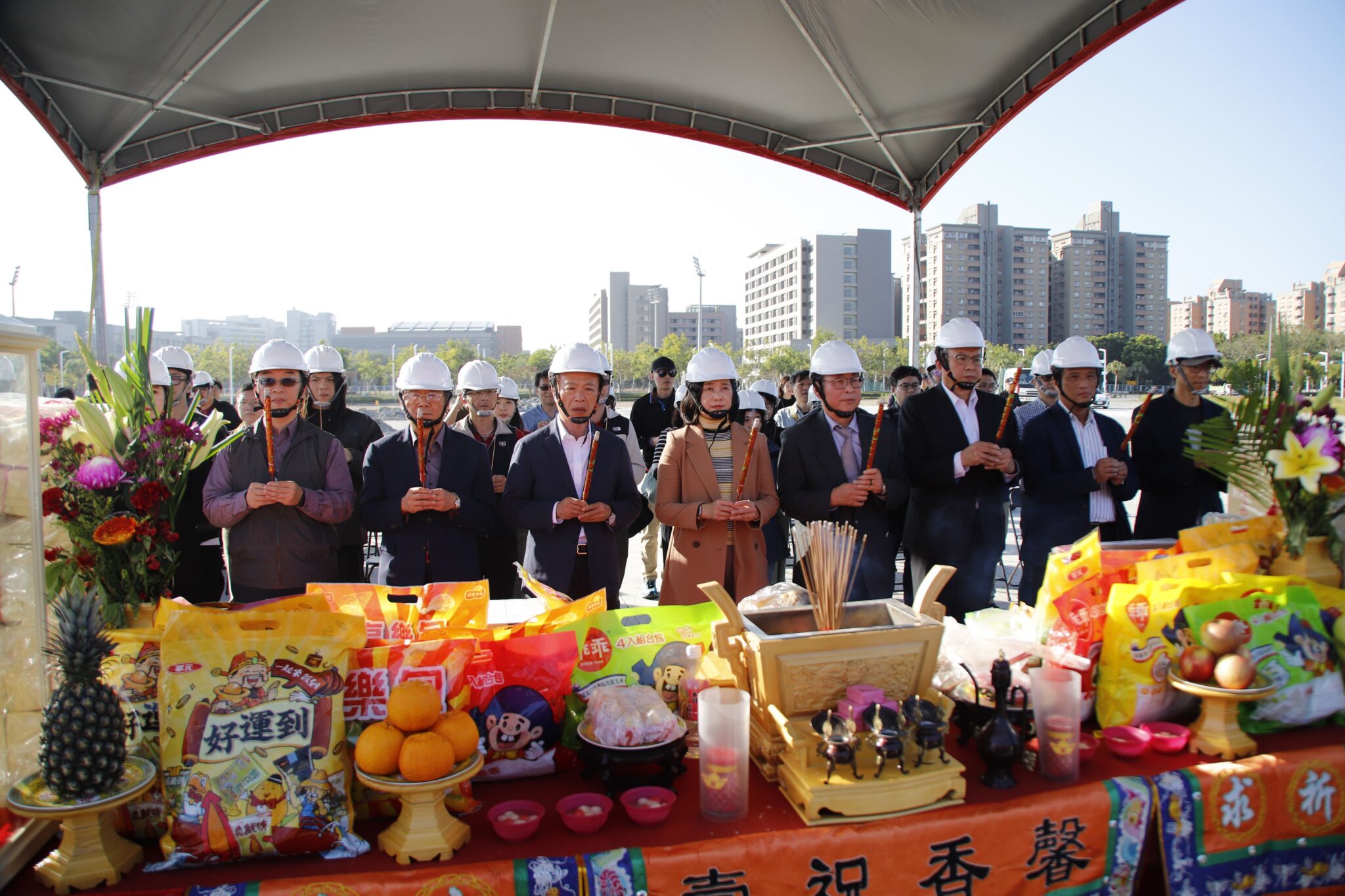 嘉義縣2026台灣燈會主燈安座 祈求平安順利 嘉義縣2026台灣燈會主燈安座 祈求平安順利