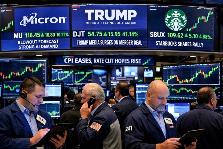 美國降息預期升溫 半導體領漲反攻、美股強彈回升