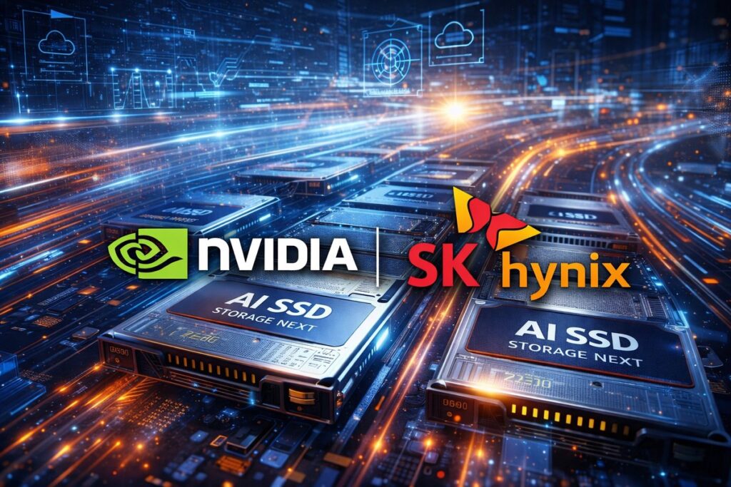 記憶體需求噴發!傳輝達攜手SK海力士打造AI專用SSD? 記憶體需求噴發!傳輝達攜手SK海力士打造AI專用SSD?