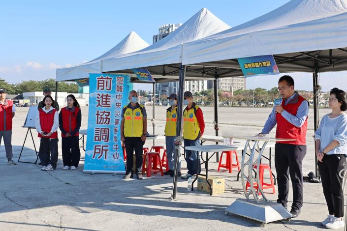 各專業單位間密切合作進行相關處理