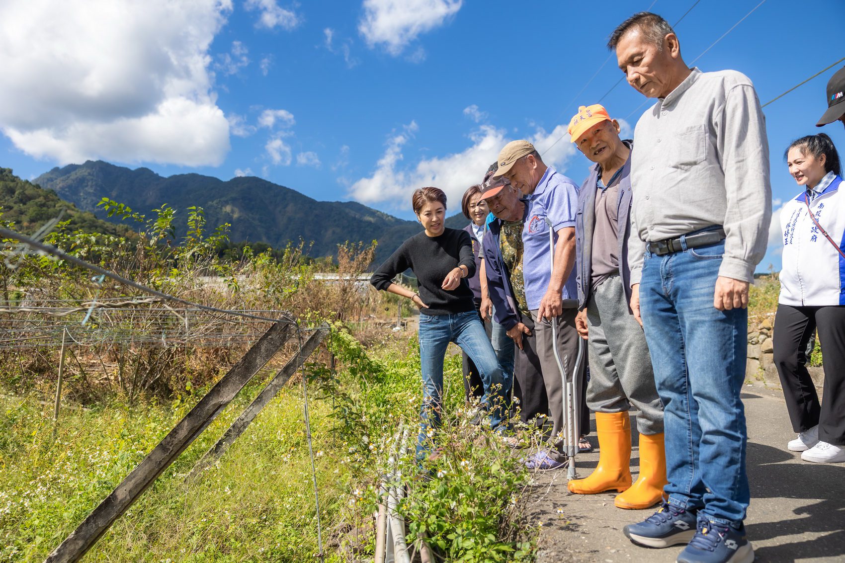 南投縣政府斥資約1800萬元　改善信義鄉道路品質