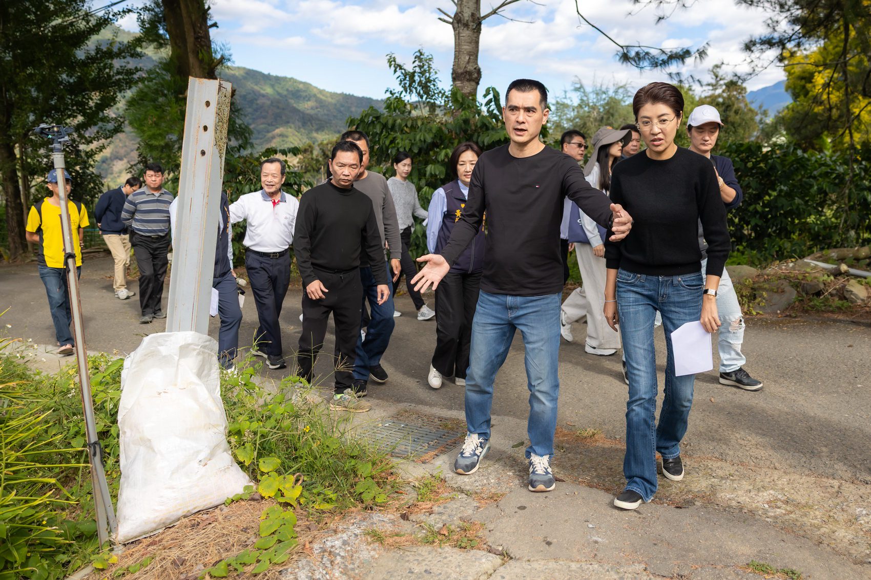 南投縣政府斥資約1800萬元　改善信義鄉道路品質