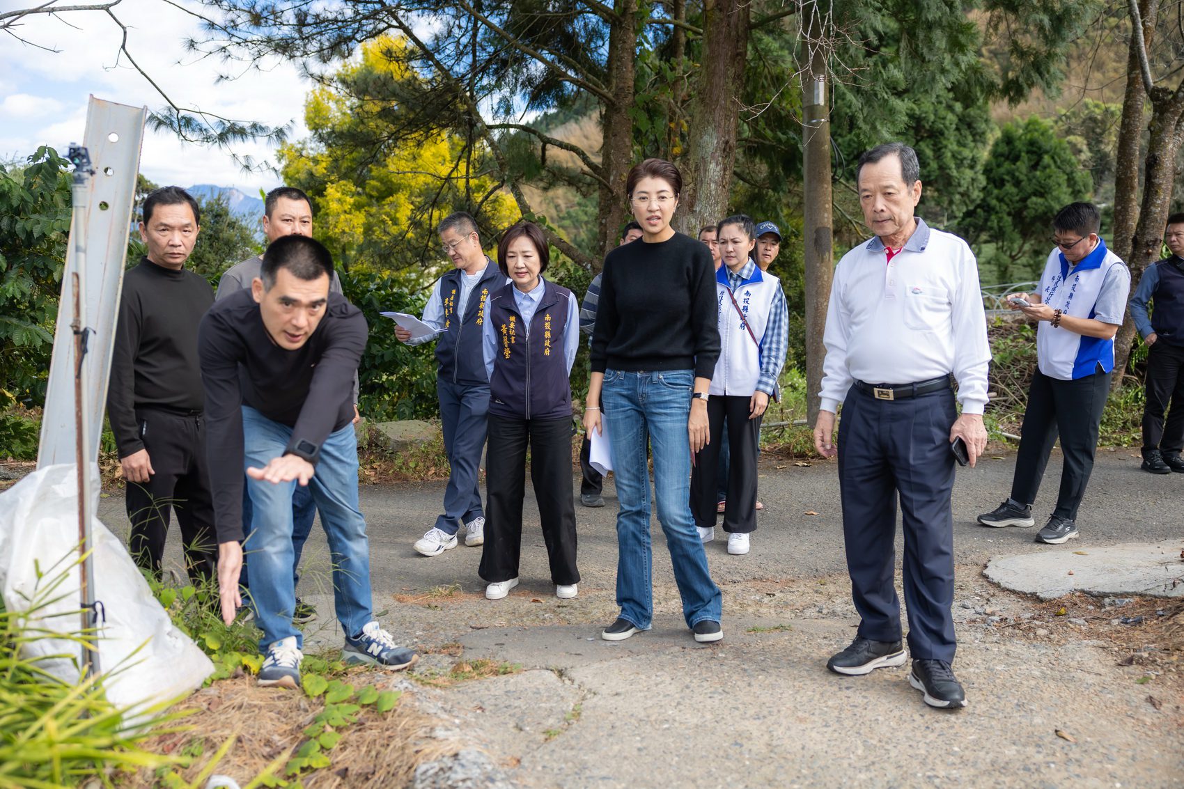 南投縣政府斥資約1800萬元　改善信義鄉道路品質