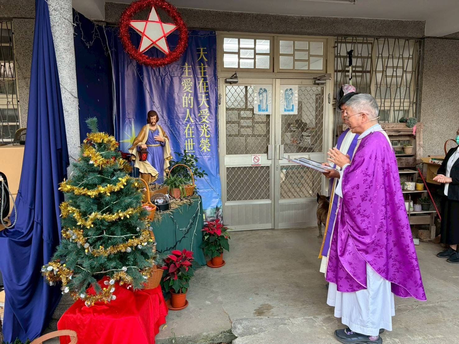 安道基金會大埔千歲樂活據點　15周年成果發表暨聖誕點燈彌撒