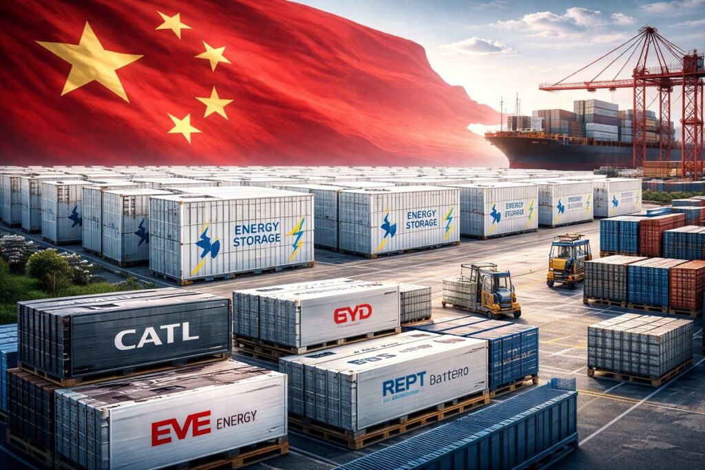 中國電力改革點燃儲能熱潮 鋰電池出口飆升七成全球居冠 中國電力改革點燃儲能熱潮 鋰電池出口飆升七成全球居冠