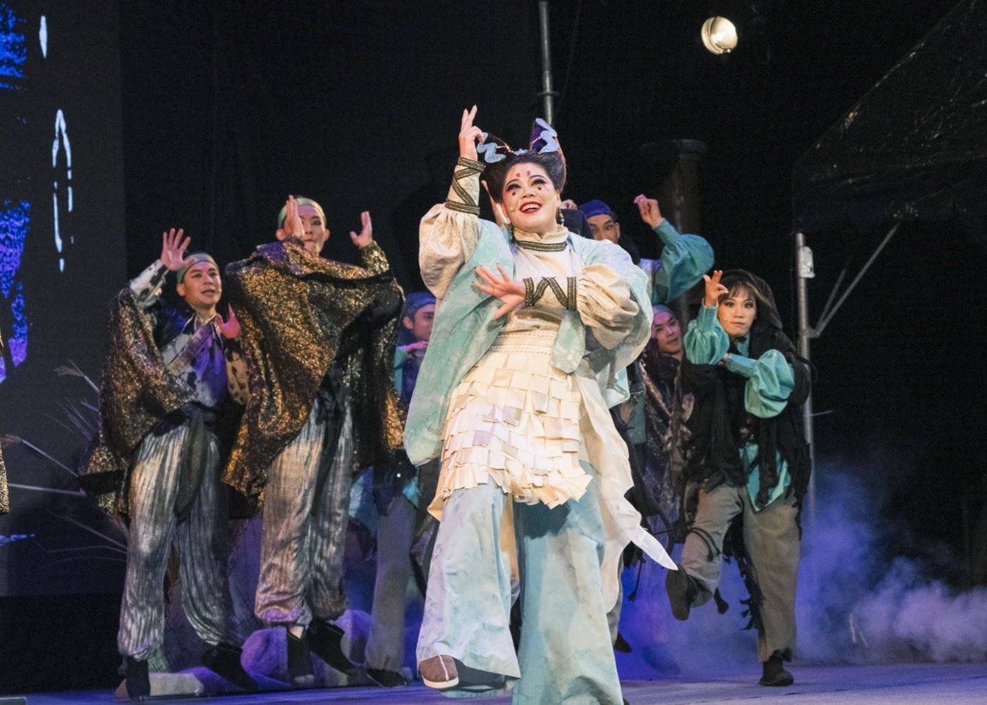 紙風車藝術卡車開進竹崎　唐美雲歌仔戲團即將熱鬧登場