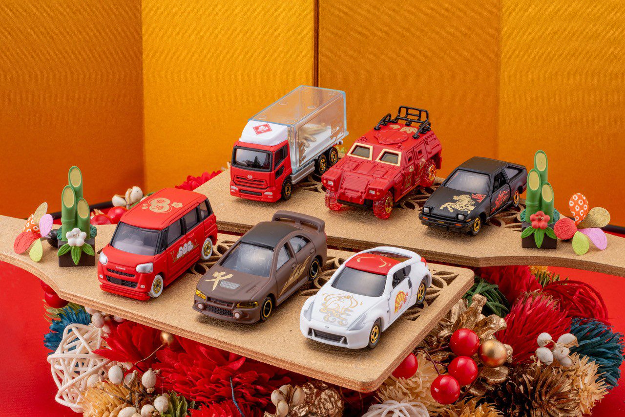 TOMY將推出第12彈「新春TOMICA」系列 匯聚招福吉祥圖案 TOMY將推出第12彈「新春TOMICA」系列 匯聚招福吉祥圖案