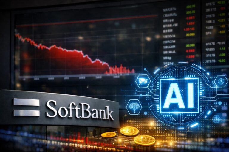 美股跌勢外溢！軟銀一度重挫逾7%、科技股連滾帶爬