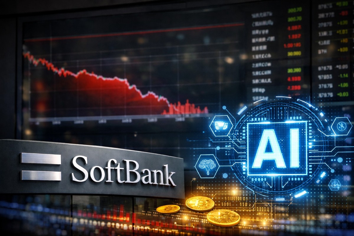 美股跌勢外溢！軟銀一度重挫逾7%、科技股連滾帶爬