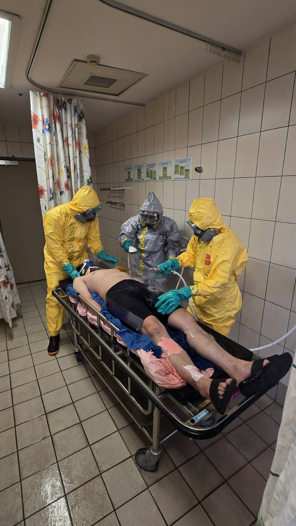 嘉義縣啟動毒化災害應變演練　保全醫療量能