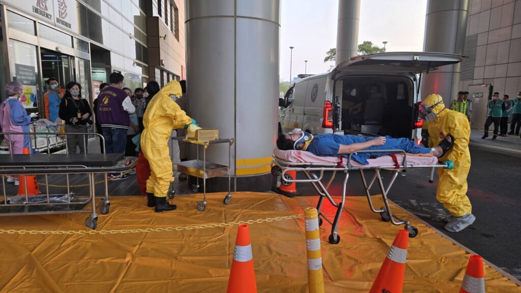 嘉義縣啟動毒化災害應變演練 保全醫療量能 嘉義縣啟動毒化災害應變演練 保全醫療量能