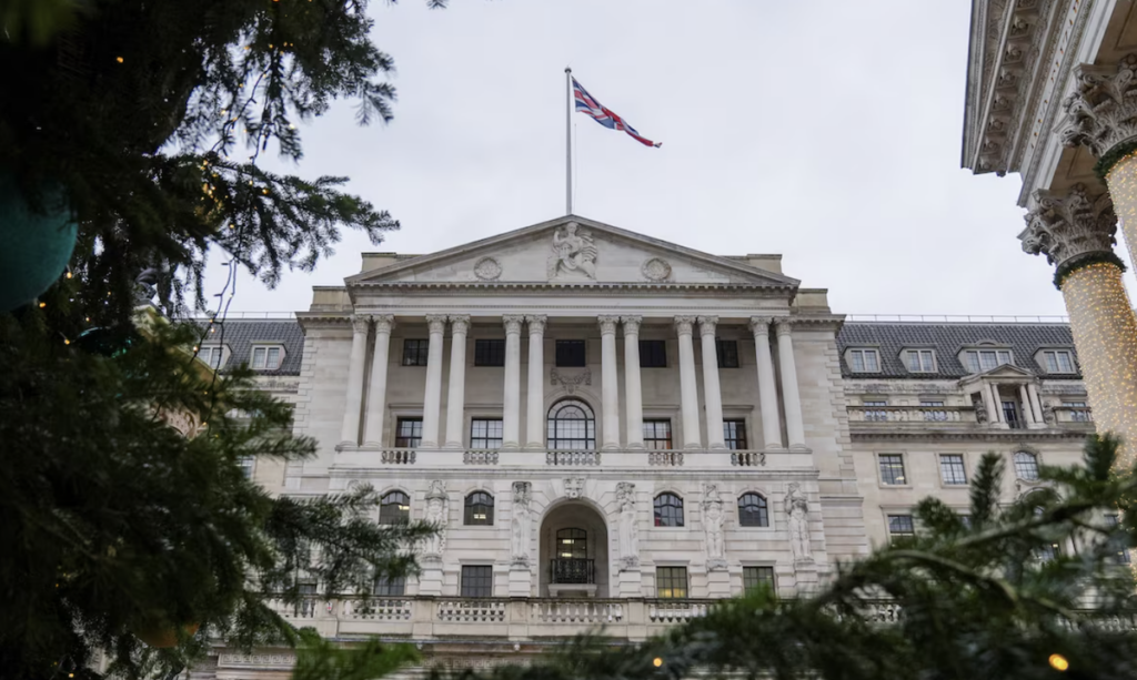 通膨溜滑梯!英國央行聖誕前夕預計降息 經濟成長砍半、勞動力市場「寒風陣陣」 通膨溜滑梯!英國央行聖誕前夕預計降息 經濟成長砍半、勞動力市場「寒風陣陣」