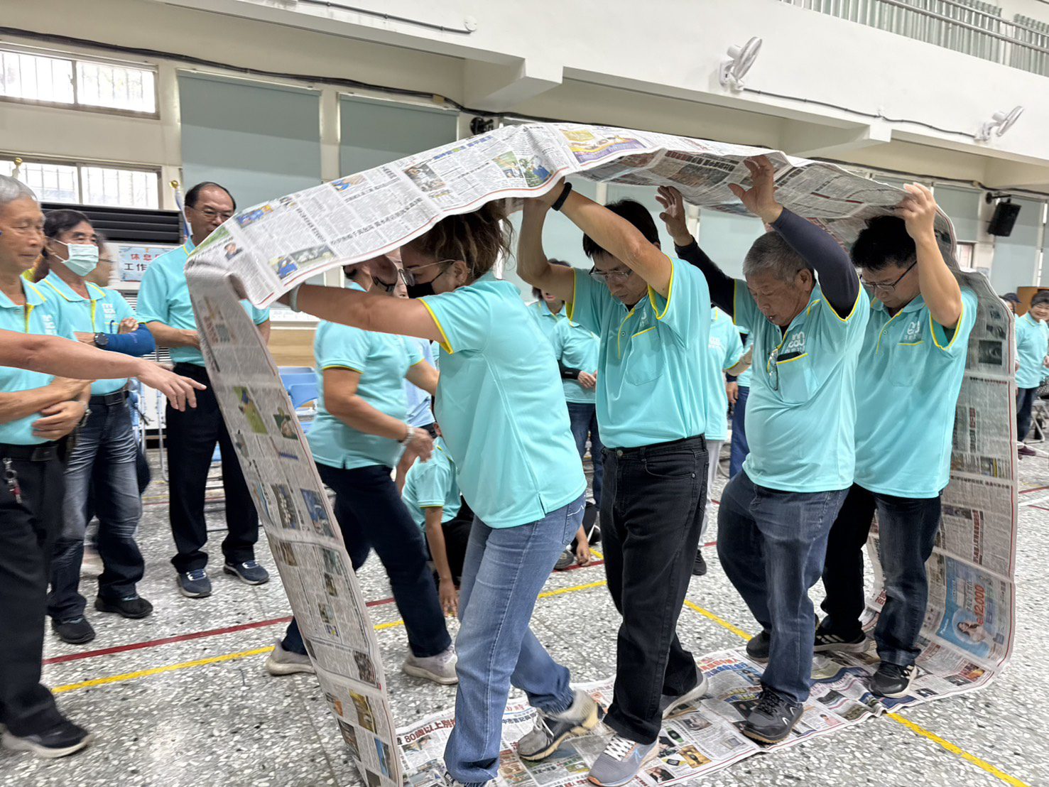 南投旗艦大集結！200人同場競技　縣府首辦趣味競賽　展現社區世代共融活力