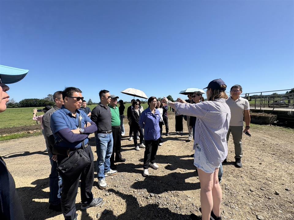 彰化縣政府赴紐西蘭取經　走進當地牧場探索世界級乳業國度