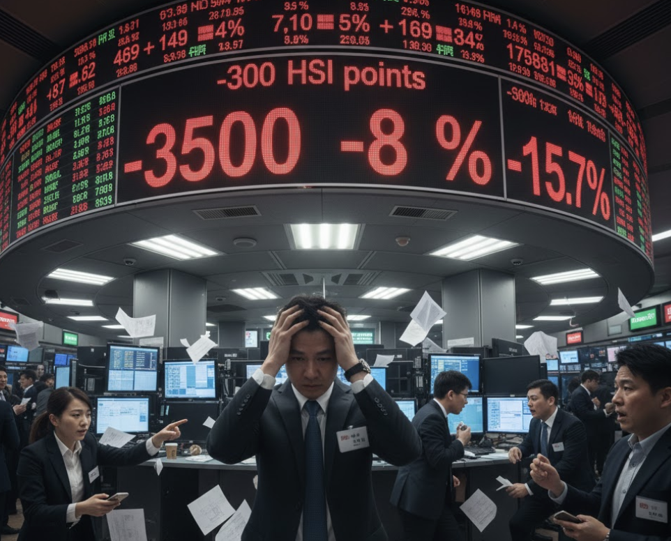 中國復甦熄火驚現「成長陷阱」!港股狂瀉掉入熊市邊緣,全球資本加速撤離大中華區 中國復甦熄火驚現「成長陷阱」!港股狂瀉掉入熊市邊緣,全球資本加速撤離大中華區