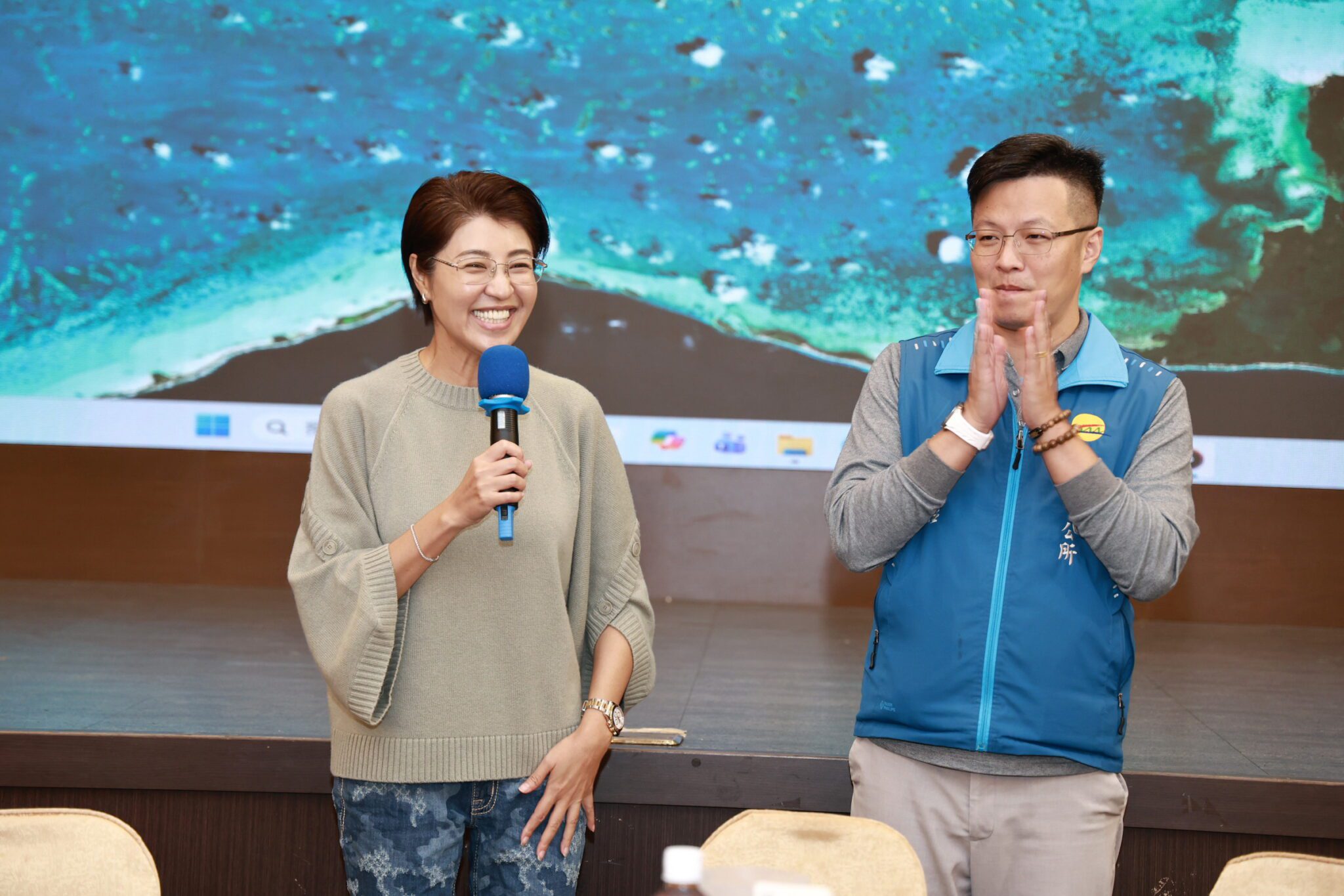 許縣長出席南投市環保志義工　表揚餐會