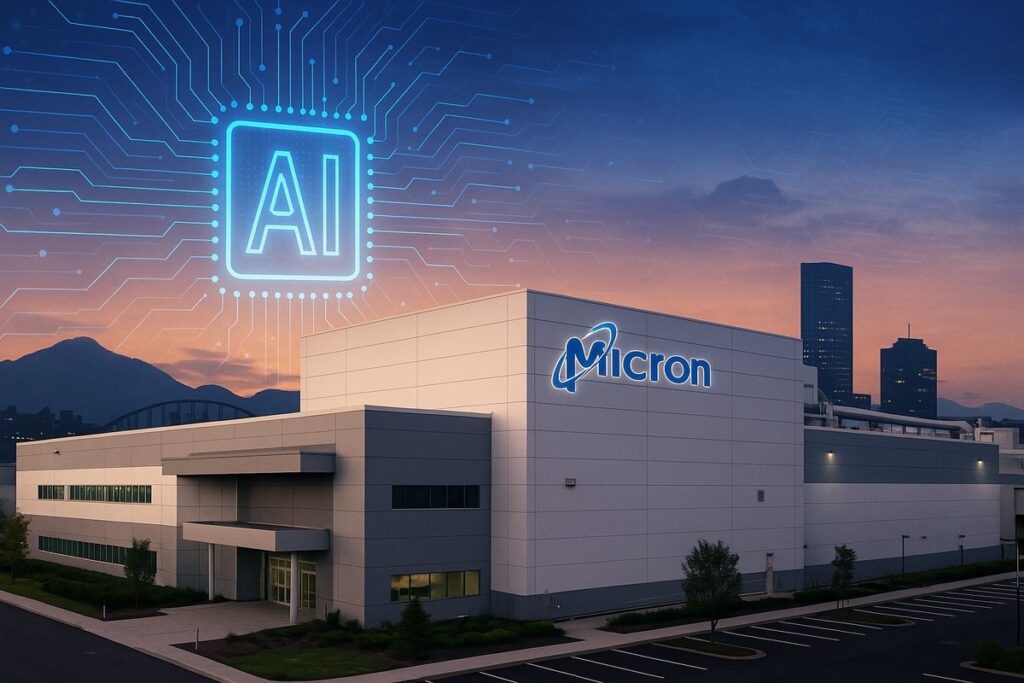 AI競爭再升級!美光砸96億美元在日本擴產記憶體晶片 AI競爭再升級!美光砸96億美元在日本擴產記憶體晶片