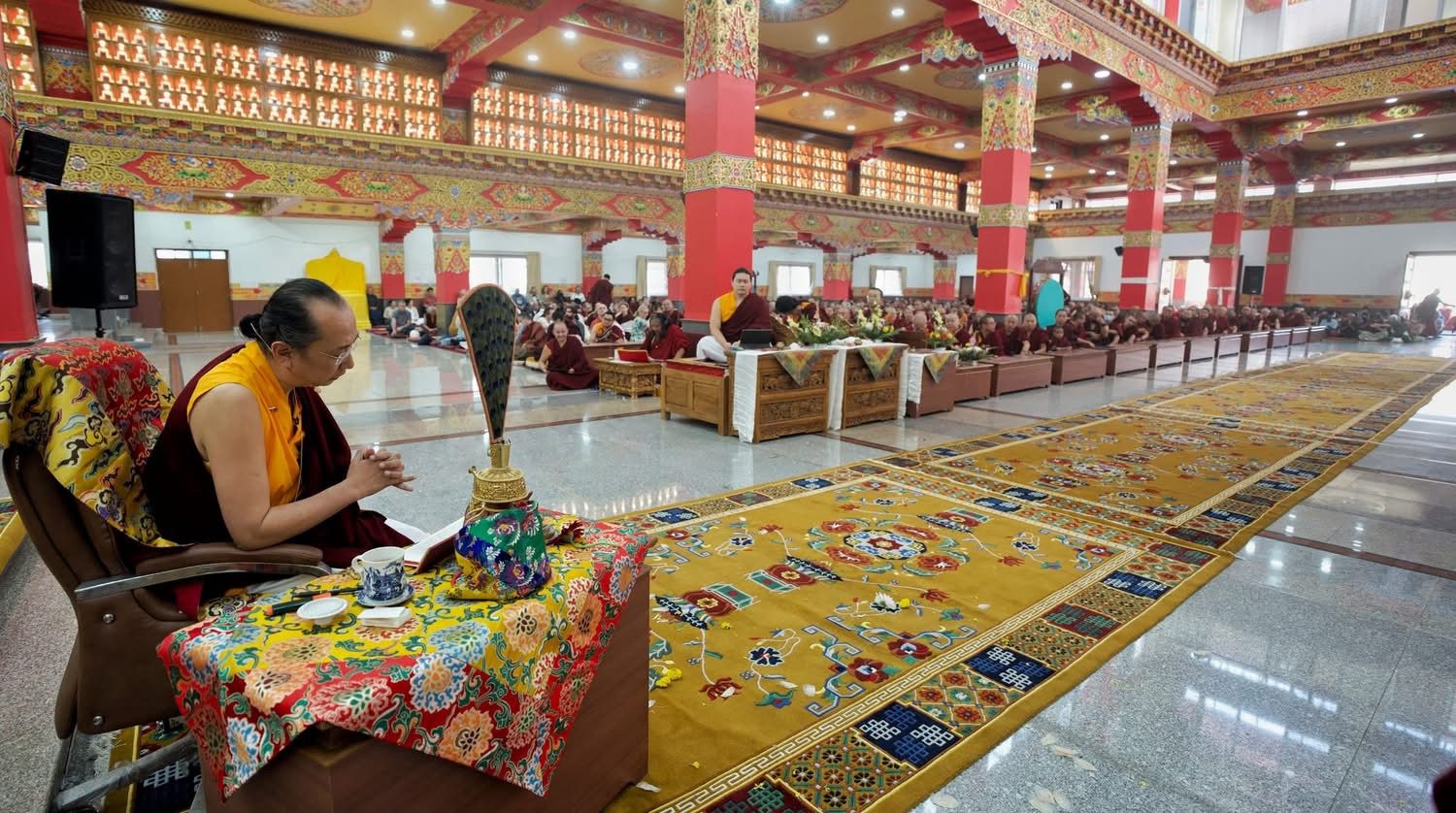 42任薩迦法王,菩提迦耶啟建《滅惡趣續》十二壇城大灌頂 法音繚繞迴向港人與世界 42任薩迦法王,菩提迦耶啟建《滅惡趣續》十二壇城大灌頂 法音繚繞迴向港人與世界