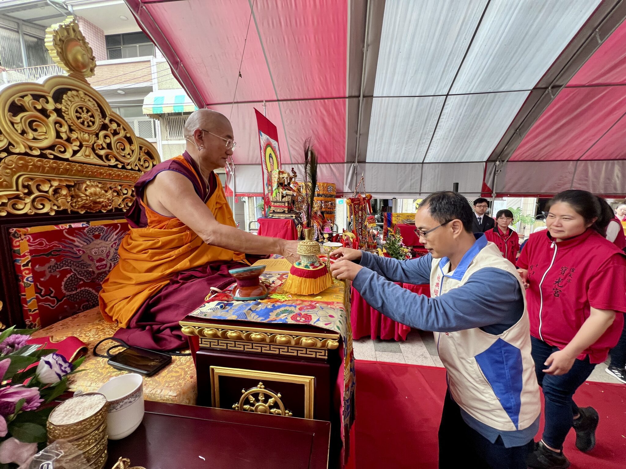 台南祀典大天后宮,12/20嘉察法王長壽佛灌頂圓滿 官廟迎法王.宗教共融寫下新頁 台南祀典大天后宮,12/20嘉察法王長壽佛灌頂圓滿 官廟迎法王.宗教共融寫下新頁