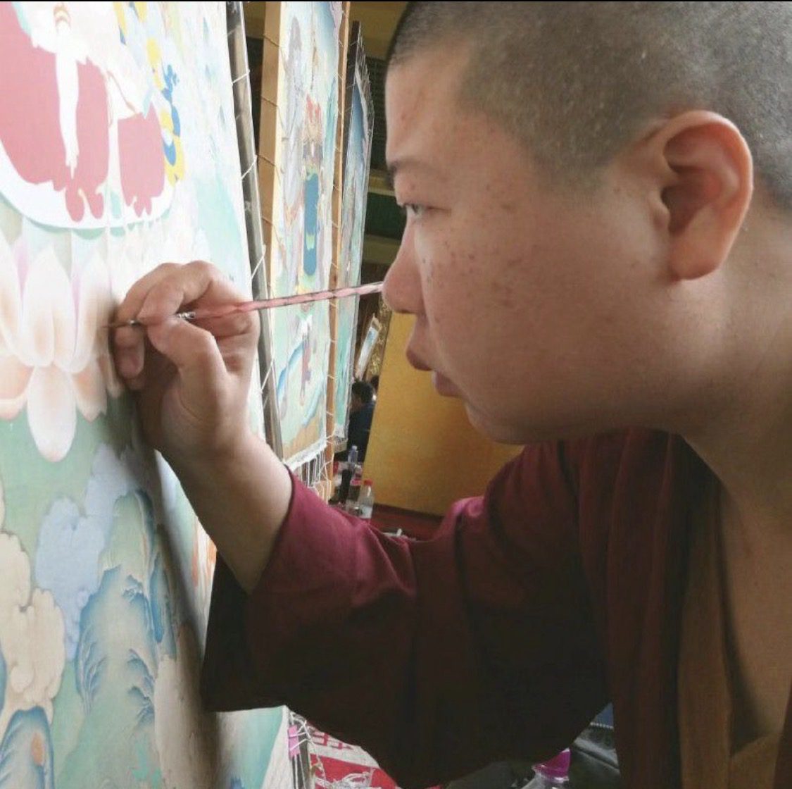 用藝術修行、以色彩與大眾對話;畫家,持明法解《大同世界》個人創作展12/26,將於京倫會所登場 用藝術修行、以色彩與大眾對話;畫家,持明法解《大同世界》個人創作展12/26,將於京倫會所登場