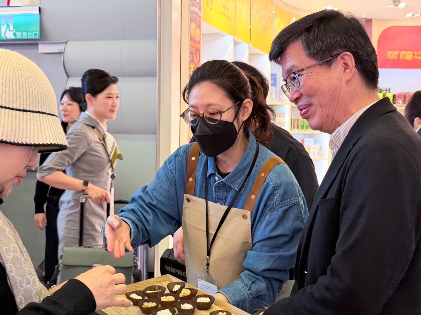 國門迎米香! 米糧精品伴手禮隆重進駐國際機場 國門迎米香! 米糧精品伴手禮隆重進駐國際機場