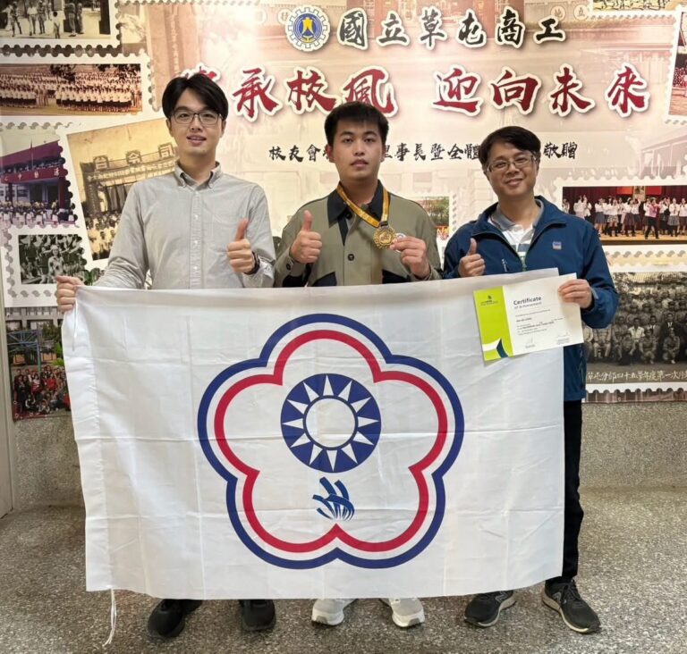 2025亞洲技能競賽　國立草屯商工吳德龍　以毅力、高超技術勇奪　亞洲金牌