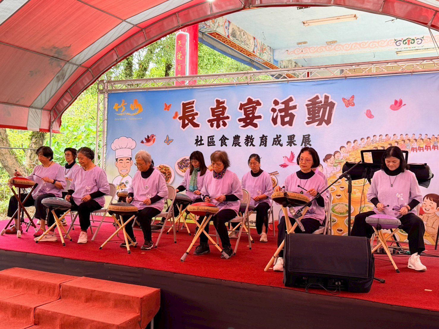 食農教育展創意　竹山鎮公所舉辦「成果展暨長桌宴」　展現地方食力