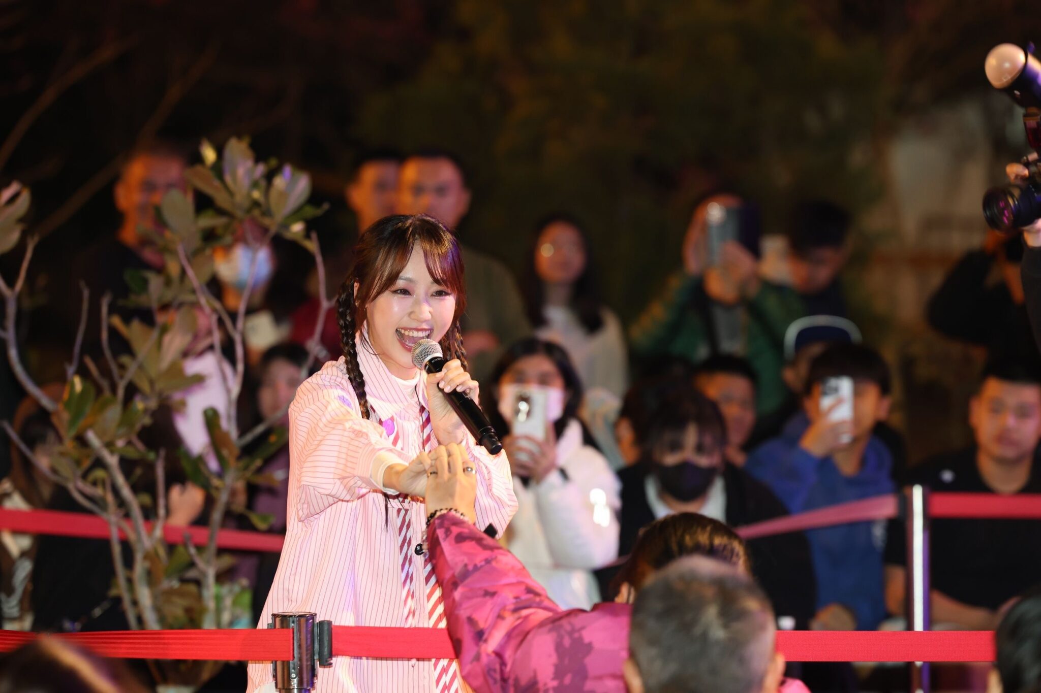 2025草屯聖誕煙火嘉年華璀璨落幕！　 許縣長：明年擴大舉辦