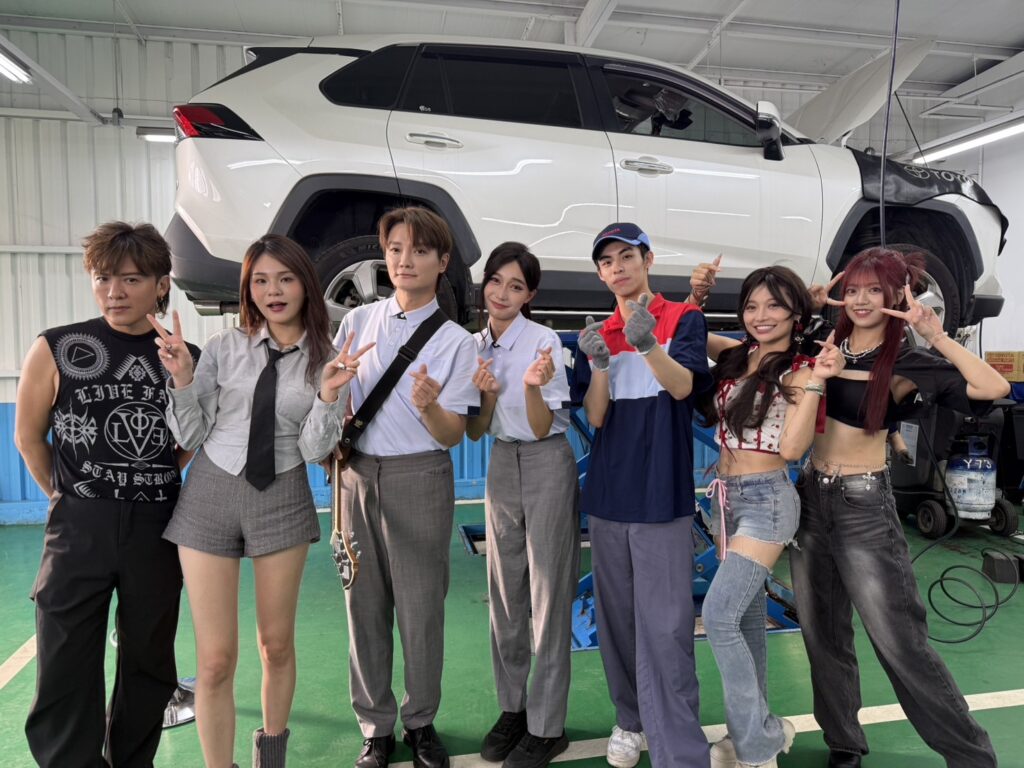 金曲製作人阿沁 打造TOYOTA社區型保修站年度形象歌曲