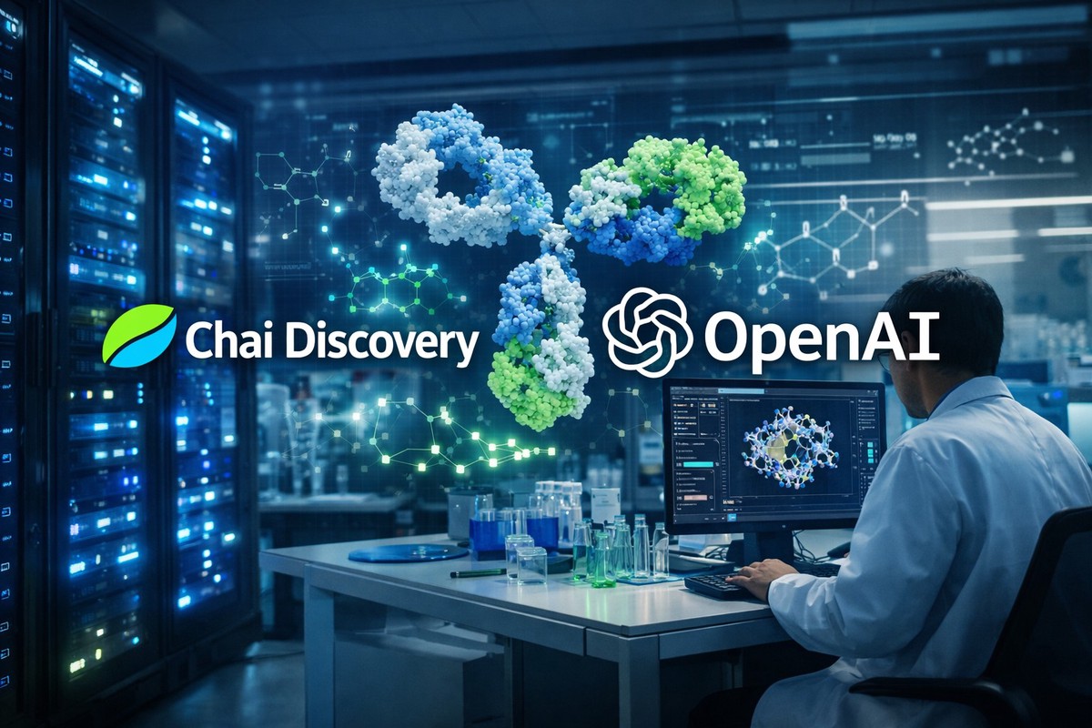 AI藥物新創Chai Discovery獲OpenAI加持!擠身獨角獸行列 AI藥物新創Chai Discovery獲OpenAI加持!擠身獨角獸行列