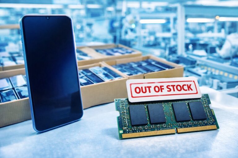 記憶體荒衝擊全球手機出貨量！2026年均價恐飆漲近7%