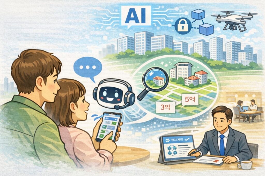 AI 買房神助攻!韓國房產搜尋邁入「對話時代」 精準獵屋連鄰居素質都能算? AI 買房神助攻!韓國房產搜尋邁入「對話時代」 精準獵屋連鄰居素質都能算?