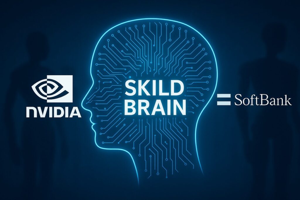 輝達攜手軟銀砸大錢投資!AI機器人大腦新創Skild估值狂飆 輝達攜手軟銀砸大錢投資!AI機器人大腦新創Skild估值狂飆