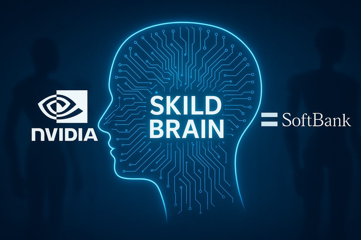 輝達攜手軟銀砸大錢投資!AI機器人大腦新創Skild估值狂飆 輝達攜手軟銀砸大錢投資!AI機器人大腦新創Skild估值狂飆