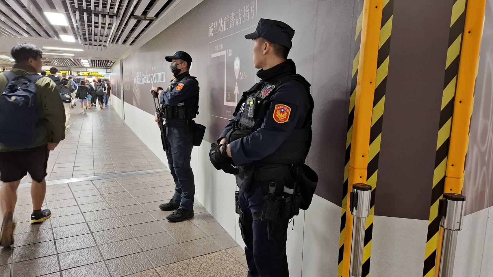 即刻強化維安!北捷事件後每日增派155警力 全線警戒升級 即刻強化維安!北捷事件後每日增派155警力 全線警戒升級