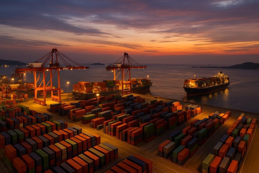 全球拉貨潮推升外需火力 台灣11月出口再創史上新高 全球拉貨潮推升外需火力 台灣11月出口再創史上新高