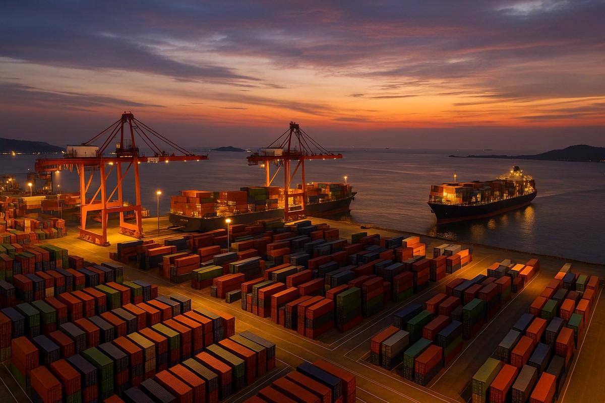 全球拉貨潮推升外需火力 台灣11月出口再創史上新高 全球拉貨潮推升外需火力 台灣11月出口再創史上新高