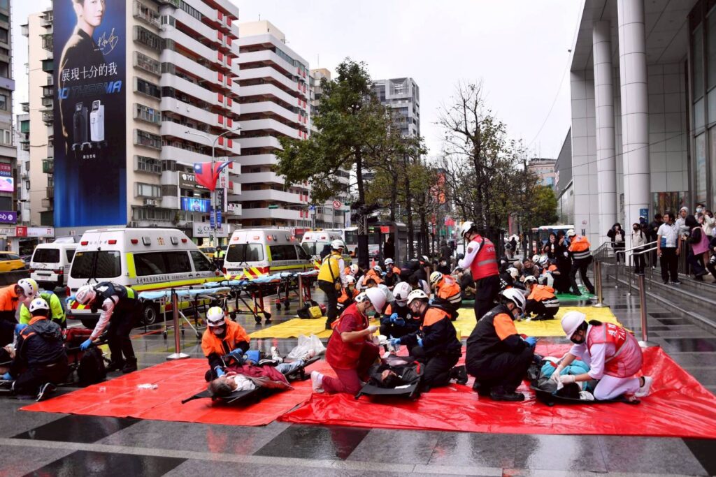 回應無差別攻擊事件 北市府實施高強度危安演練 蔣萬安親自督軍 回應無差別攻擊事件 北市府實施高強度危安演練 蔣萬安親自督軍