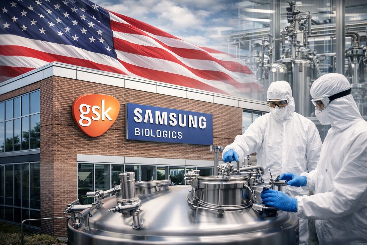 南韓三星生物製劑首度進軍美國 28億收購GSK子公司 南韓三星生物製劑首度進軍美國 28億收購GSK子公司