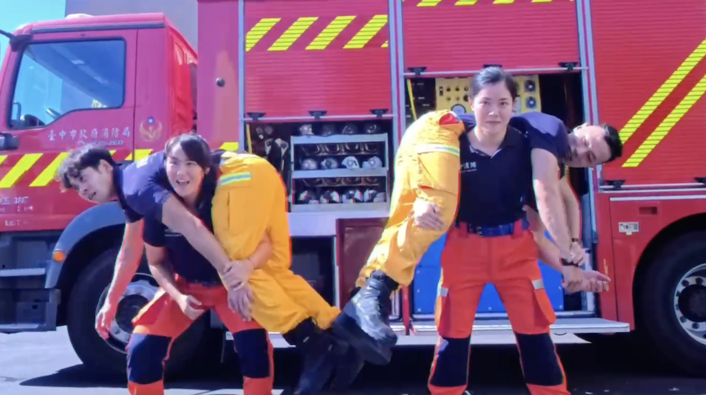 打火英雄報名參戰「全球極限體能鋼鐵大賽」 臺中市消防局推廣全民運動
