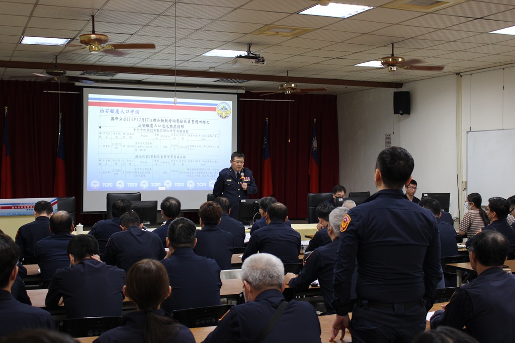 14 年深耕培育警力 古忠明教官獲選「訓練楷模」受肯定 14 年深耕培育警力 古忠明教官獲選「訓練楷模」受肯定